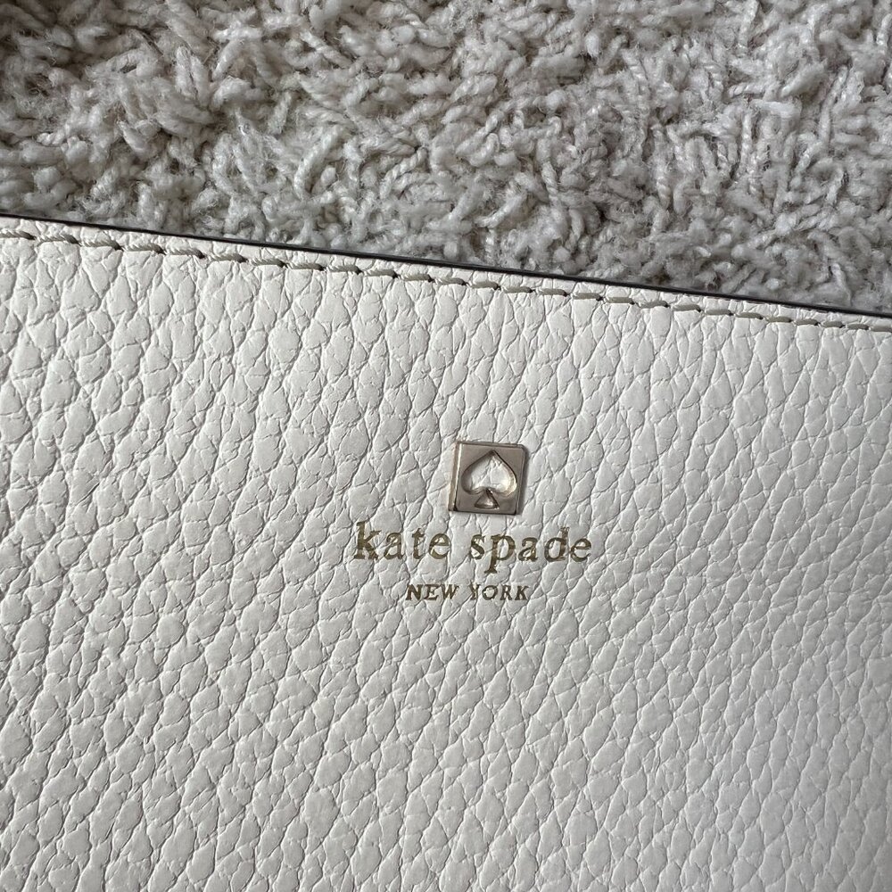 Kate Spade Two-Tone Crossbody Bag Black and Cream - Picture 2 of 13